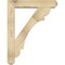 Ekena Millwork Olympic Craftsman Rough Sawn Bracket w/ Offset Brace, Douglas Fir, 6"W x 28"D x 36"H BKT0604X28X36OLY04RDF - alternate 4
